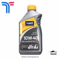 روغن موتور یوکو Yuko مدل SN JASO MA2 حجم 1 لیتر (10w-40) ساخت اوکراین