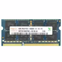 رم لپ تاپ DDR3 تک کاناله 1333 مگاهرتز CL9 هاینیکس مدل PC3-10600s  ظرفیت 4 گیگابایت | کالا مکس