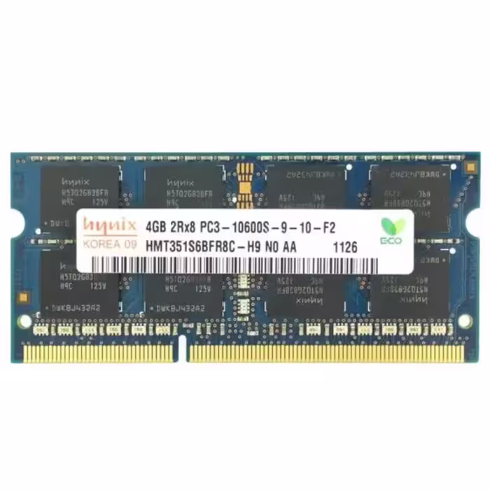 رم لپ تاپ DDR3 تک کاناله 1333 مگاهرتز CL9 هاینیکس مدل PC3-10600s  ظرفیت 4 گیگابایت | کالا مکس