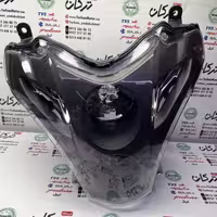 بلوری کامل چراغ جلو موتور پالس 220