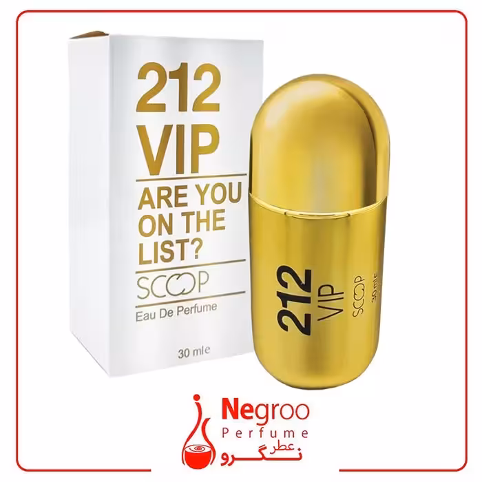 عطر جیبی زنانه اسکوپ مدل 212 VIP حجم 25 میلی لیتر