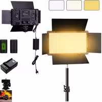 پرژکتور LED 800 با 2 عدد باتری و شارژر و برق مستقیم