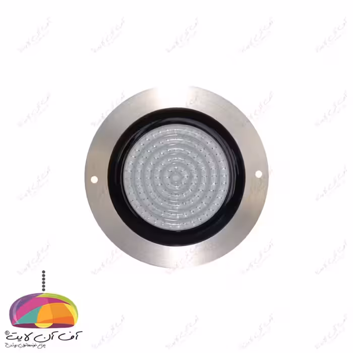 چراغ استخری روکار فوق باریک 10 وات بدنه استیل LEDMAN