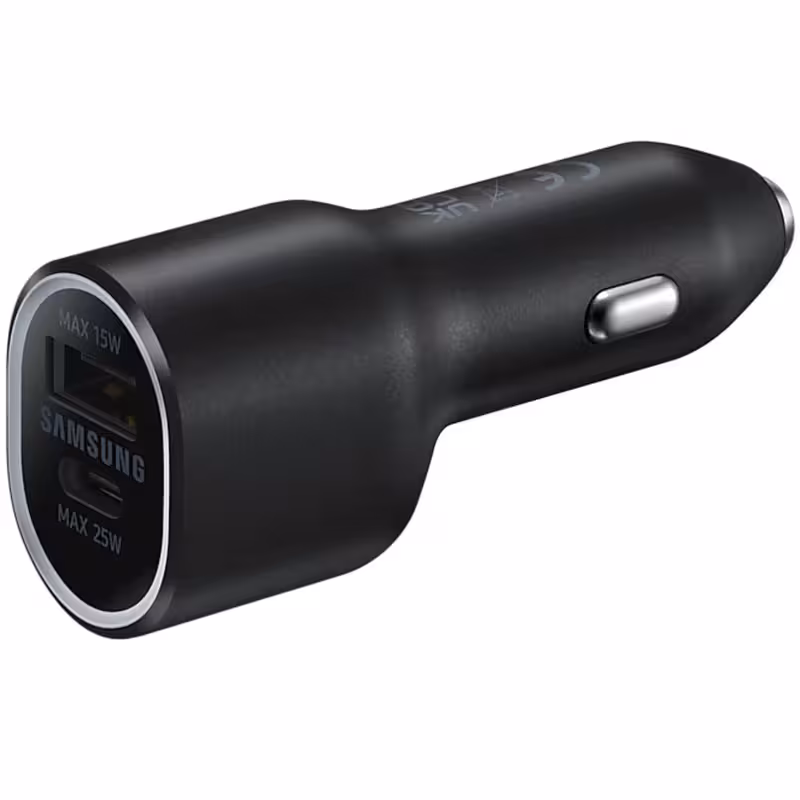 شارژر فندکی سامسونگ مدل DUO 25W/15W | کالا مکس