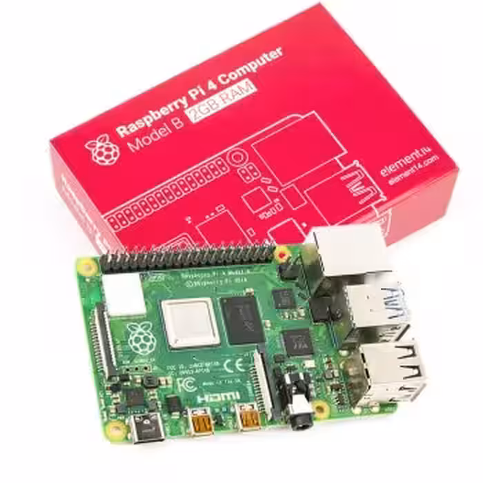 رزبری پای 4B رم 2 گیگابایت -  Raspberry pi 4B ,Ram 2GB