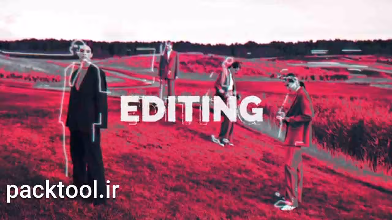 دانلود پروژه آماده قاب به سبک گرانج افتر افکت Grunge Style Frame - پک تول