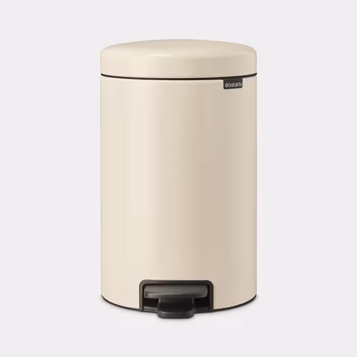 سطل زباله 12 لیتر بژ برابانتیا | Brabantia NEWICON PEDAL BIN