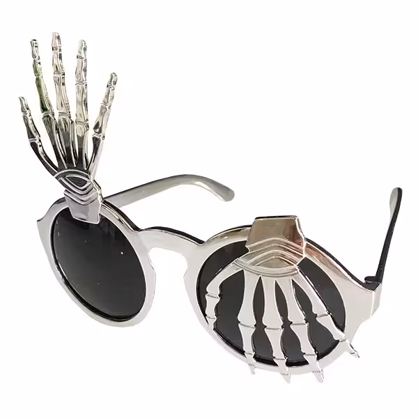 عینک تزئینی مدل اسکلت