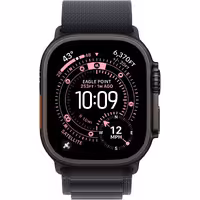 اپل واچ مدل Ultra 3 Black Titanium Case Alpine Black Band