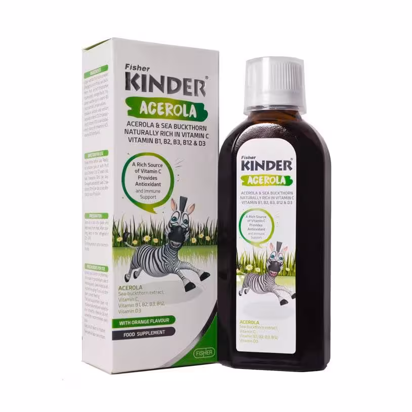 شربت آسرولا فیشر کیندر 200 میلی لیتر