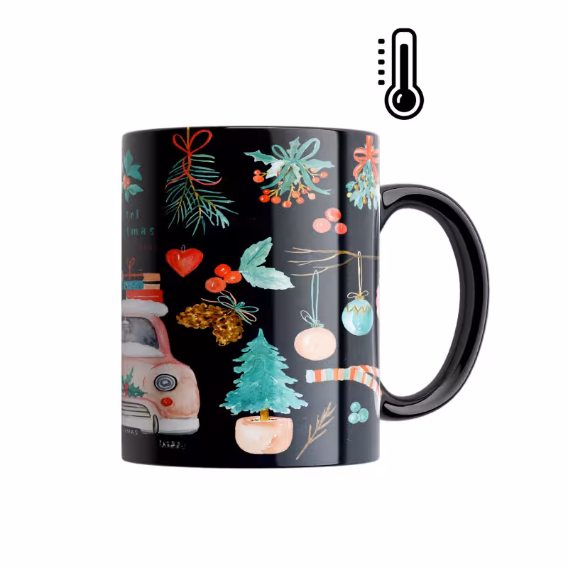 خرید ماگ-لیوان  حرارتی  کریسمس s0126