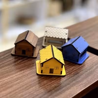 کلبه جنگلی دکوری