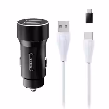 شارژر فندکی ارلدام مدل ES-CC4 به همراه کابل تبدیل USB-C - 69370644