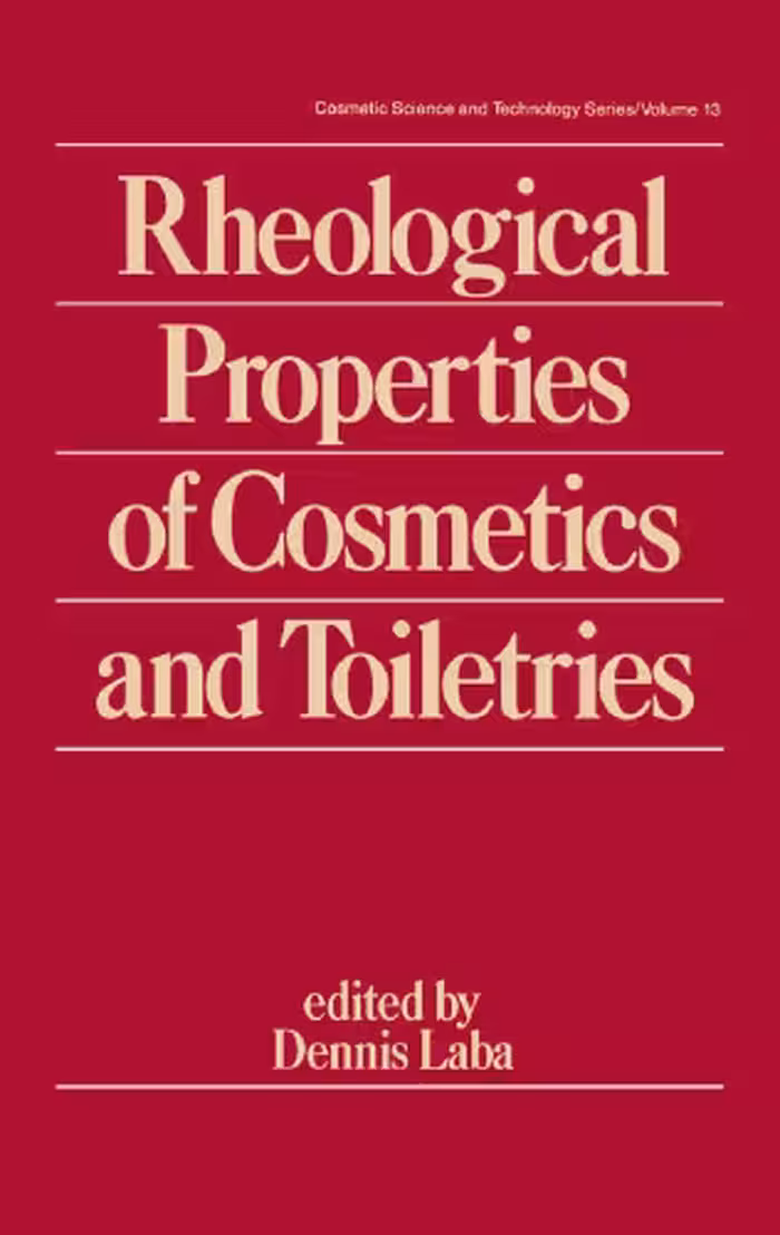 خرید و دانلود نسخه کامل کتاب Rheological Properties of Cosmetics and Toiletries