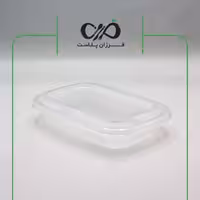 ظرف یکبار مصرف پلی پرو مدل تک خانه 350 سی سی طب پلاستیک (150 عددی)