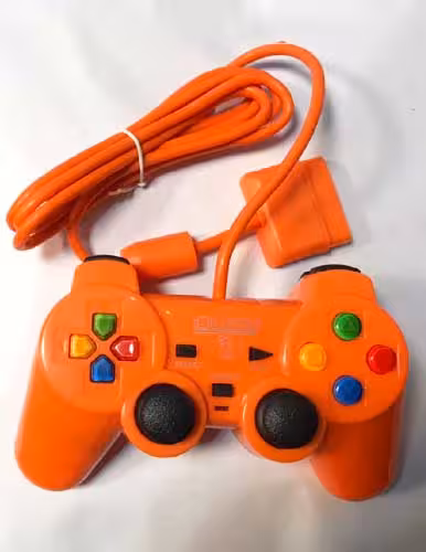 دسته بازی PS2 نارنجی