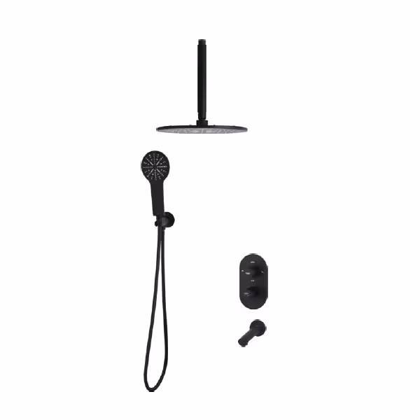 ملحقات شیر حمام کلاس 1 توکار راسان مدل رناتا پلاس