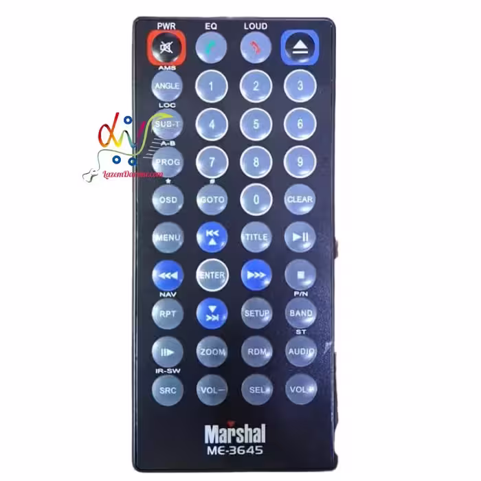کنترل پخش ماشین مارشال ME-3645