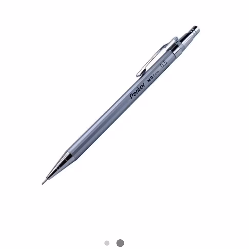 مداد نوکی پنتر مدل MG بدنه فلزی نقره ای 0.7