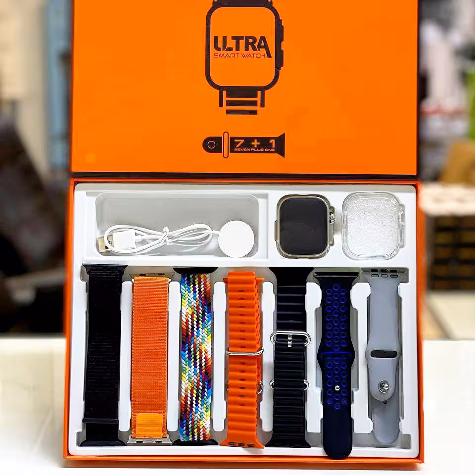 ساعت هوشمند اولترا با 7 بند 