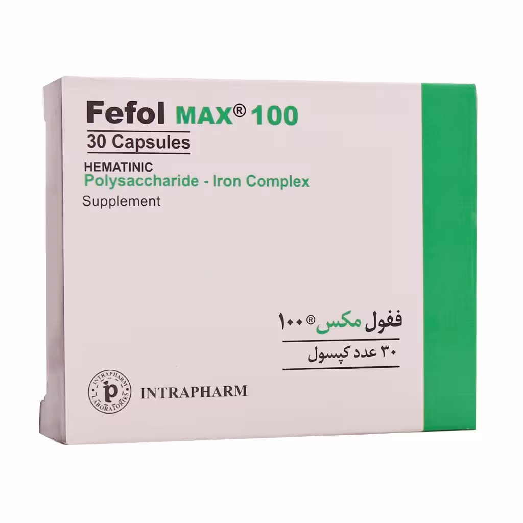 کپسول ففول مکس 100 اینترافارم (30 عدد)