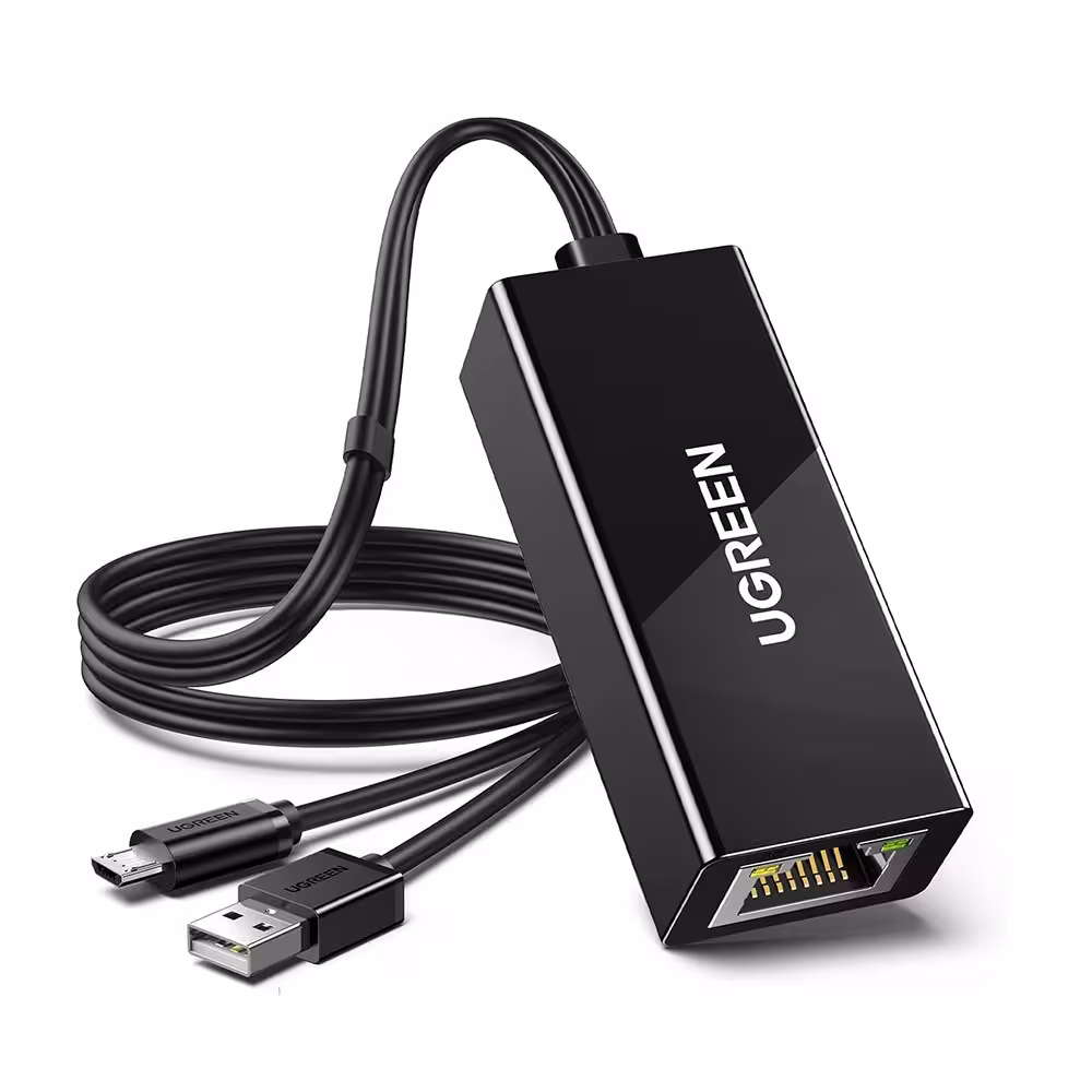 آداپتور اترنت Micro USB  برند UGREEN