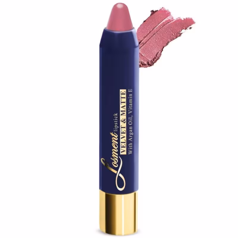 رژ لب مدادی مات لوسمنت مدل Velvet &amp; Matte حاوی روغن آرگان شماره L602