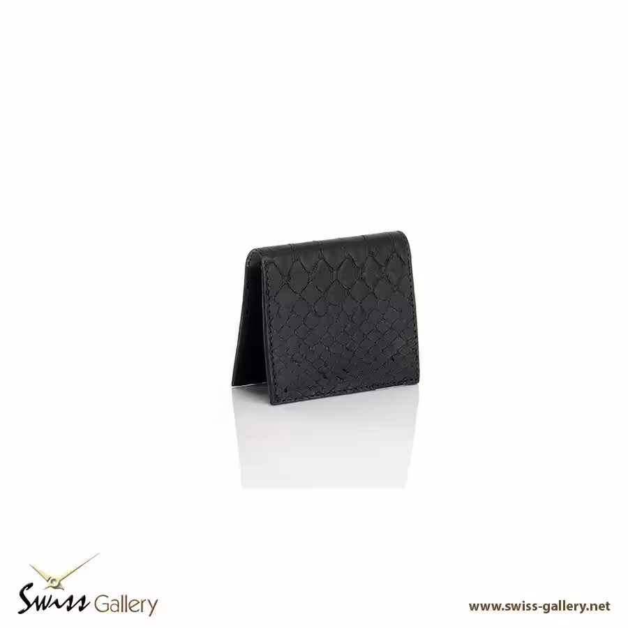 کیف جا کارتی چرم شانزلیزه مدل B01/734RI/Nero Op/