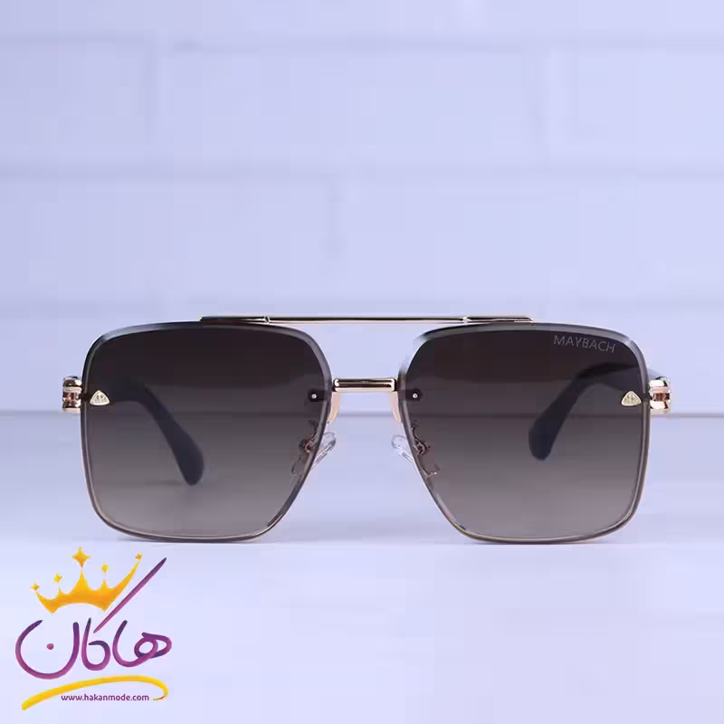 عینک آفتابی میباخ شیشه قهوه ای فریم مربع 5G137/3