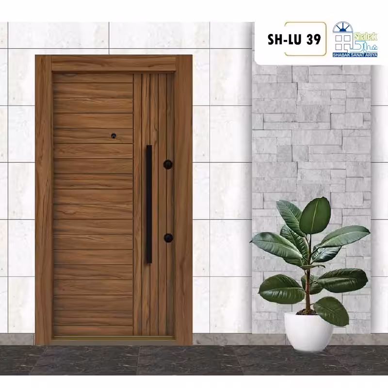  درب ضدسرقت مدرن سوپرلوکس با یراق ترک رزت ضددیلم