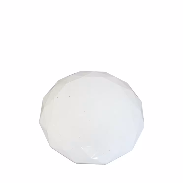 چراغ سقفی روکار SMD گرد طرح استار پلاستیکی مدرن تزئینی لوکس بدنه سفید 36 وات FEC کد 2136