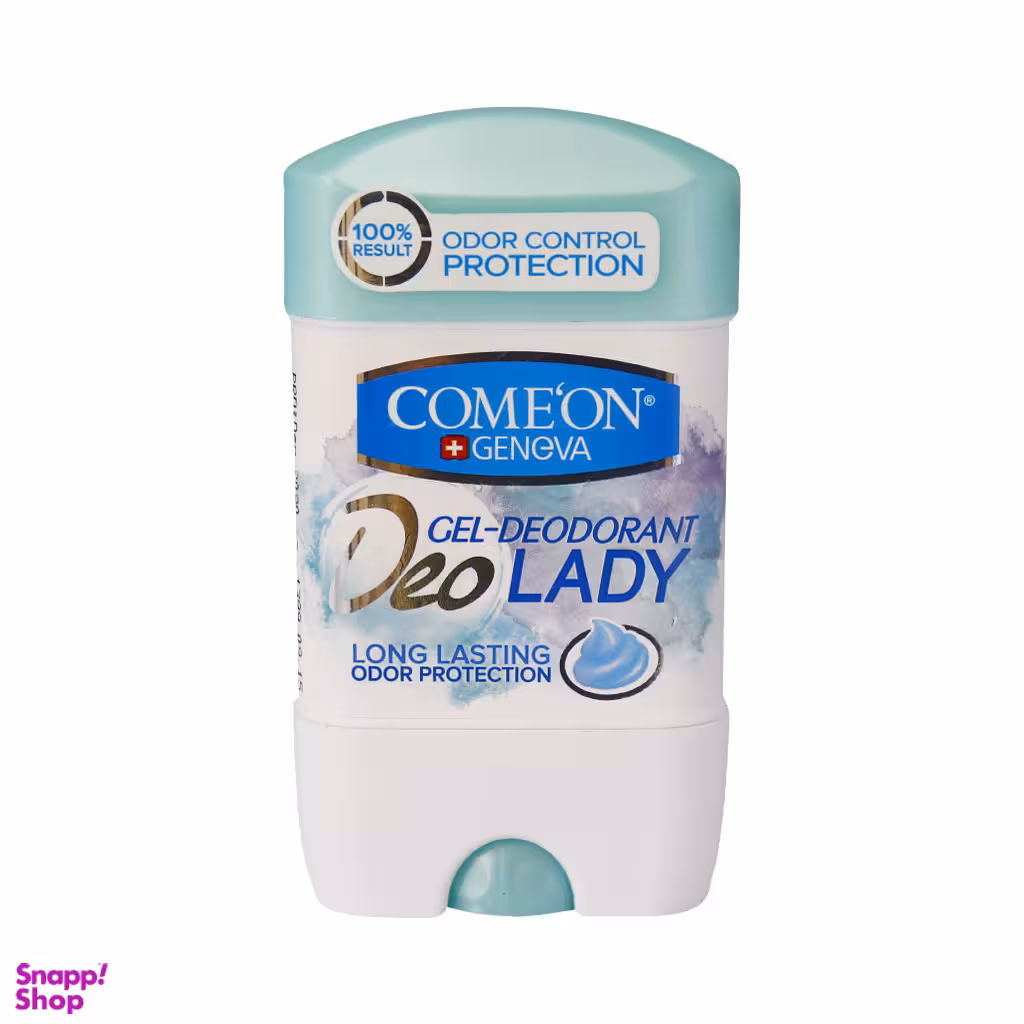 ژل دیودرانت زنانه کامان (Comeon) مدل Deo Lady سبز حجم 75 میلی لیتر