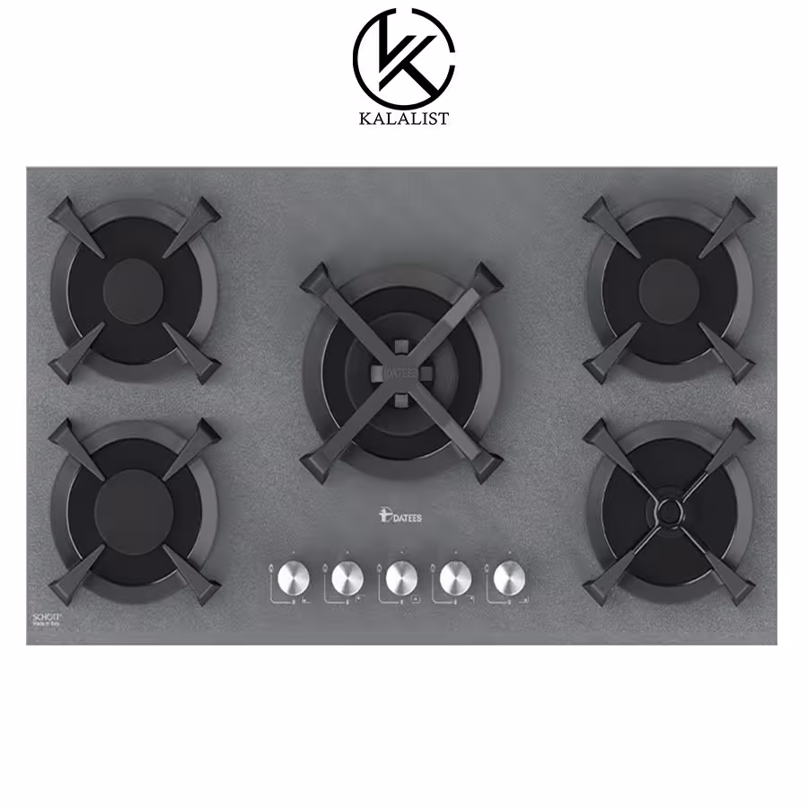 اجاق گاز رومیزی شیشه ای داتیس مدل DG 567 طوسی