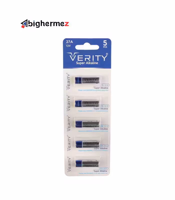 باتری 27A سوپر آلکالاین وریتی بسته 5 عددی