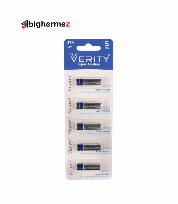باتری 27A سوپر آلکالاین وریتی بسته 5 عددی