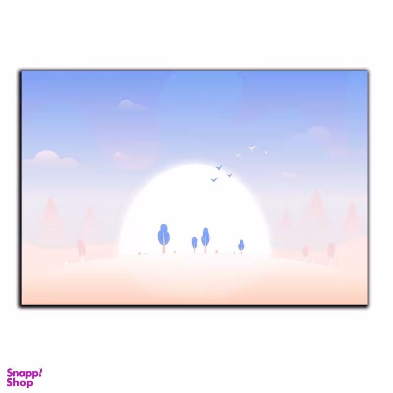 تابلو شاسی بکلیت طرح خورشید و صحرا مدل SH-S5037