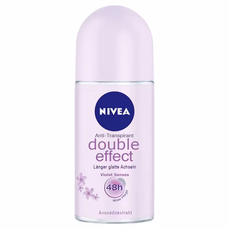 مام رول نیوا دئودورانت زنانه دبل افکت ا NIVEA ANTI TRANSPIRANT DOUBLE EFFECT DEODORANT