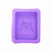 قالب سیلیکونی کتیبه LOVE YOU ابعاد 8 در 7 سانت