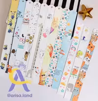 خط کش 30 سانتی فلزی فانتری