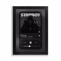 تابلو خواننده طرح موزیک پلیر starboy د ویکند کد PF-20574