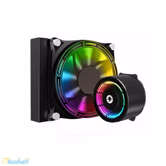 قیمت و خرید خنک کننده مایع پردازنده |WATER GAMEMAX ICECHILL 120 RAINBOW - آی تی کاشفی