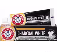 خمیردندان سفیدکننده ذغالی آرم اند همر Arm and Hammer Charcoal White حجم 75 میلی لیتر