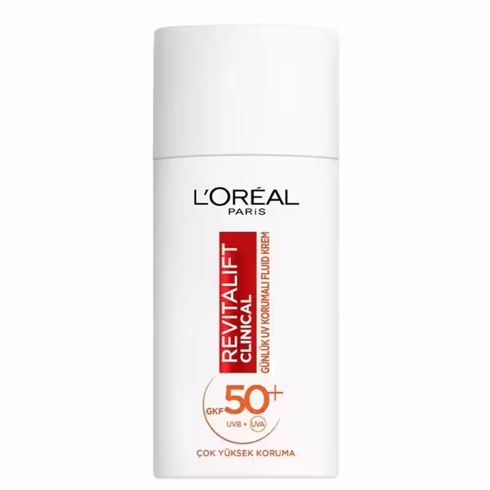 ضدآفتاب لورال حاوی ویتامین سی کلینیکالLOREAL REVITALIFT CLINICAL GKF50