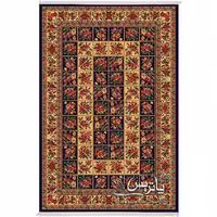 فرش گلیم پاتریس گلفرنگ سرمه‌ای 400 شانه