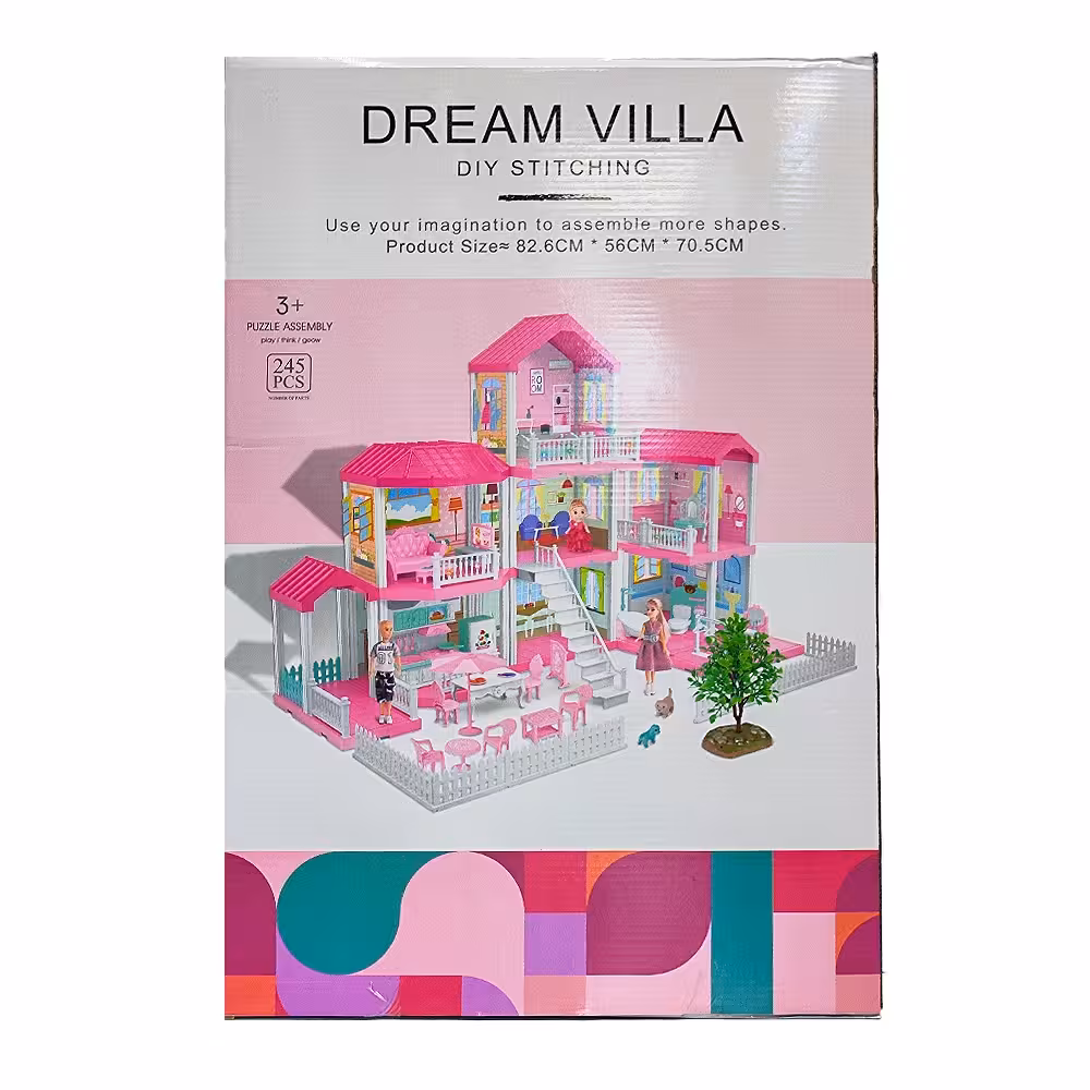 اسباب بازی خانه باربی مدل DREAM VILLA
