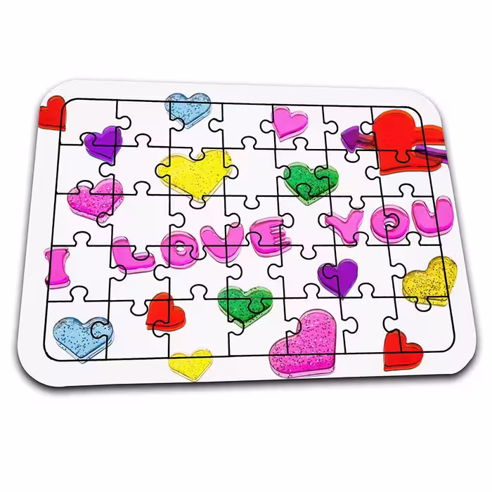 پازل ولنتاین با طرح عاشقانه «i love you» کد PZ500
