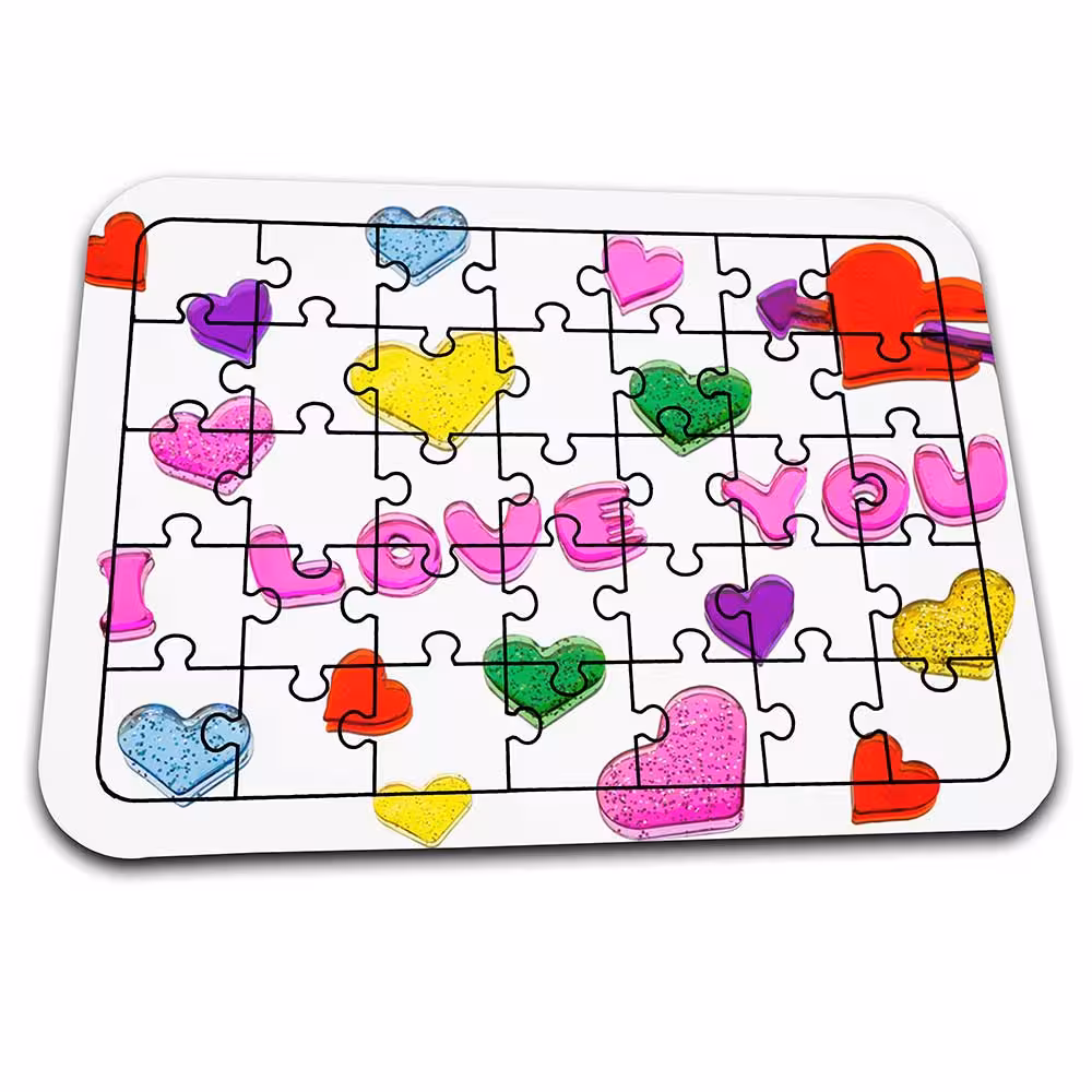 پازل ولنتاین با طرح عاشقانه «i love you» کد PZ500