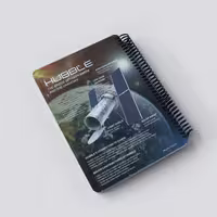 دفتر خط‌دار 100 برگ وزیری HUBBLE گلکسی پیل (PILL)