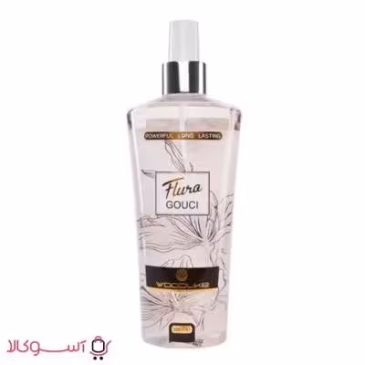 بادی اسپلش زنانه وودلایک مدل گوچی فلورا حجم 250 میل