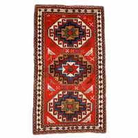 فرش دستباف دو متری طرح حوضی مدل خراسان